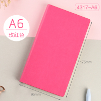 正彩 4317-A6 大号软面笔记本加厚创意记事本商务日记本子文具小清新可定制