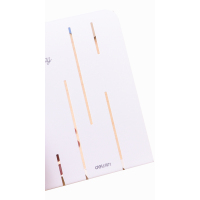 得力XIBO-004 灰色书立