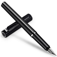得力(deli) ZLH S668EF 钢笔 特细钢笔签名旋转吸墨不锈钢笔尖