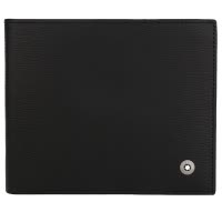 【直营】万宝龙(Montblanc) 男士都市俊彦系列牛皮商务钱包卡包 8卡位 男包