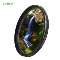 KTELE 超薄无级可调ND2-400减光镜 中灰密度镜 可变式中灰镜佳能尼康单反滤镜 62mm
