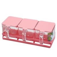 SCP 三格透明调味盒 SCP-1512 分体式(价格为10套价格)