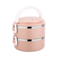 SCP 双层梯形扣便当盒 SCP-1878 保温饭盒(价格为单套价格)