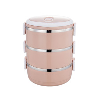 SCP 三层方扣便当盒 SCP-1875 保温饭盒(价格为单套价格）