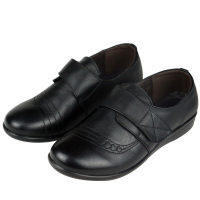 瀚絲 女式 黑色粘扣款 防护皮鞋(样式1)35-40可选 (单位:双)