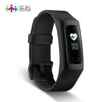 乐心手环3 智能心率手环 运动手环健康手环来电显示震动提醒12种运动识别 有氧测试提升 黑色