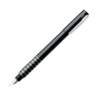 凌美(LAMY)Accent优雅系列 14K金镀铂笔尖镀铑环手握墨水笔 钢笔 EF尖