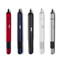 [德国设计]凌美LAMY 圆珠笔签字笔 Pico口袋系列 可伸缩原子笔 圆珠笔按制笔