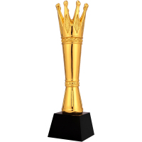 SCP 勇夺桂冠奖杯 SCP-1748 镀金奖杯企业定制(价格为10个价格)