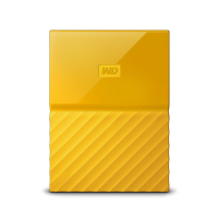 興印XINGYIN-WD/西部数据移动硬盘2t黄色bMy Passport 2tb USB3.0移动硬移动盘