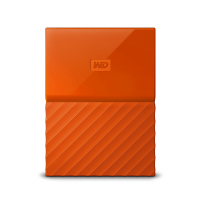 興印XINGYIN-WD/西部数据移动硬盘4T橙色bMy Passport 2tb USB3.0移动硬移动盘
