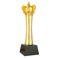 SCP 荣誉之冠奖杯 SCP-1751 镀金奖杯企业定制(价格为10个价格)