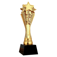 SCP 星耀辉煌奖杯 SCP-1756 镀金奖杯企业定制(价格为10个价格)