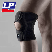 LP558CA 菱格多孔单片运动用可调式护膝运动跑步男女膝盖损伤半月板护具(七包服务)