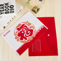 SCP 华夏保险保单专用袋 SCP-1657 PP材质企业定制(价格为100个价格)