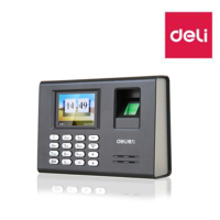 得力(deli)3946 智能指纹考勤机免软件免安装 彩屏打卡机