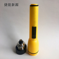 捷能新源 手电筒 节能户外塑料LED灯白光家用强光手电筒