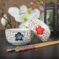SCP 富贵花开2碗2筷套装 SCP-1995 碗筷套装(价格为单套价格)