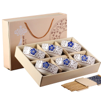 SCP 富贵花开6碗6筷套装 SCP-1997 碗筷套装(价格为单套价格)