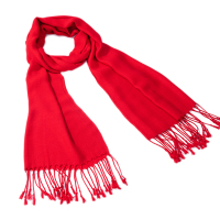 SCP 丝光棉围巾 SCP-1812 喜庆红(价格为单条价格)