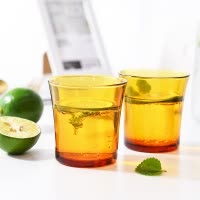 [DURALEX多莱斯]法国进口餐具钢化玻璃杯子水杯茶杯牛奶杯果汁杯210ml