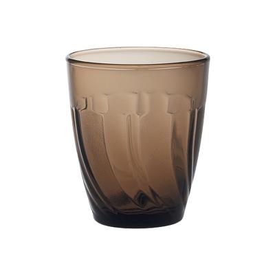 [DURALEX多莱斯]法国进口 欧式钢化玻璃 水杯果汁啤酒杯 250ml 1008C 咖啡色