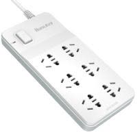航嘉(huntkey) SSU601 2.8米 家用六位排插新国标多功能插座 大间距拖线板长线插板