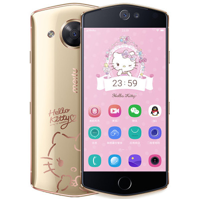 Meitu/美图 美图T9 4GB+128GB 樱桃小丸子 移动联通电信4G全网通手机 自拍美颜 女性拍照