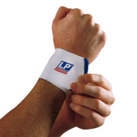 LP643 腕部弹性绷带2只装护腕篮球羽毛球网球男加压健身运动护腕(七包服务)