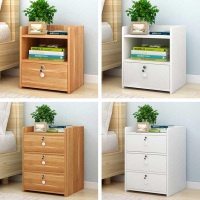 一利 床头柜 免漆板顶上抽屉下面空格 400*500*500MM
