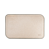 戴德Daeden 案板切菜板水果面板厨房砧板稻壳天然家用 冷灰色-谷纤维菜板