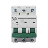 英特曼小型断路器C型 3P 6KA ETM65-63-3 C63