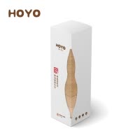 HOYO 毛巾礼盒 日本进口 A类纯棉毛巾礼品毛巾1条礼盒装 浅咖色 长绒棉系列 33*72cm