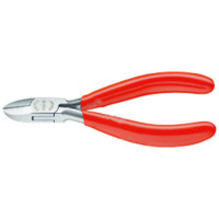 凯尼派克 KNIPEX 77 11 115115mm 电子斜口钳(抛光头部 塑料套柄)