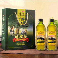 康迈特级初榨橄榄油1L*2礼盒装