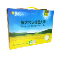 恒大兴安绿色大米5KG正宗东北大米 优质 稻花香 新米 黑龙江