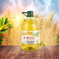 恒大兴安芥花籽橄榄油食用调和油4L调和油低芥酸菜籽油芥花籽油