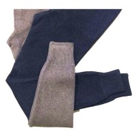 鄂尔缦丝 防寒保暖 羊绒隐形螺纹双层 男裤 2511 (颜色可选 深灰/咖色) xl-3xl号可选(单位:条)