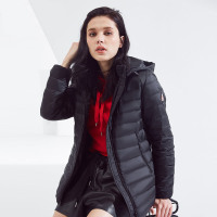 波司登2018新款羽绒服中老年女装轻薄短款外套羽绒衣秋B80131012B