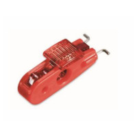 玛斯特锁 MASTER LOCK S2391 迷你型空气断路器停工锁-外扣,宽栓口