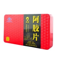 权禄quanlu 山东 东阿产阿胶块 阿胶片250g 礼盒装熬制阿胶糕ejiao贫血秋冬滋补