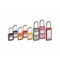 玛斯特锁 MASTER LOCK 410MCNORJ 6mm锁钩,锁钩净高38mm,44mm高, 橙色XENOY工程塑料
