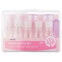 名创优品(miniso)分装瓶 旅行套装11件套 旅行乳液便携分装瓶(薄荷绿)/其它/送朋友/礼品