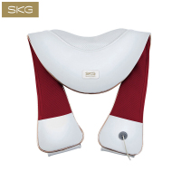 艾诗凯奇(SKG) 按摩披肩 4119红白色 温感热敷;过热保护;敲击按摩 定时家用多功能肩颈椎捶打按摩仪