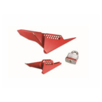 玛斯特锁 MASTER LOCK S3476LZH 楔形球阀锁具-小号