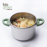 carote不锈钢压力锅高压锅家用大容量防爆炖锅电磁炉燃气灶通用6L