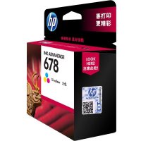 惠普(HP)CZ108AA 678彩色墨盒(适用HP Deskjet1018/2515/1518/4648/3515)