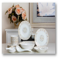 诺谷太阳岛陶瓷碗碟套装