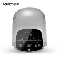 亚摩斯(AMOS)按摩器MS-LE02C膝部按摩器按摩仪膝盖理疗仪电加热健康护膝关节炎中老年人膝关节护理白色