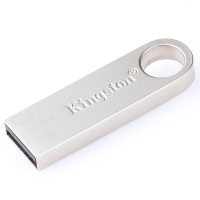金士顿(Kingston)16GB U盘 DTSE9H 金属 银色 精巧时尚 稳定可靠